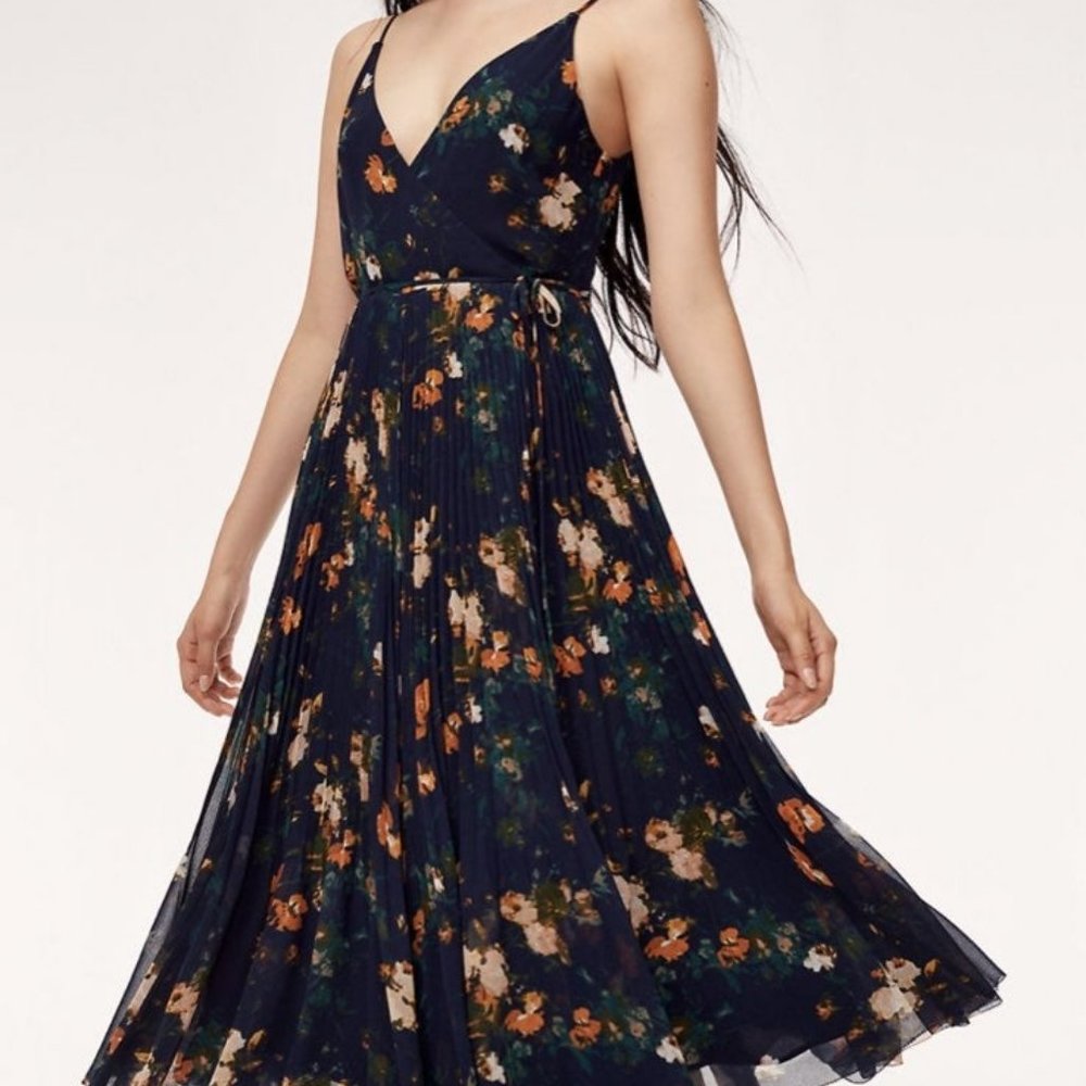 Wilfred Floral Wrap Dress
